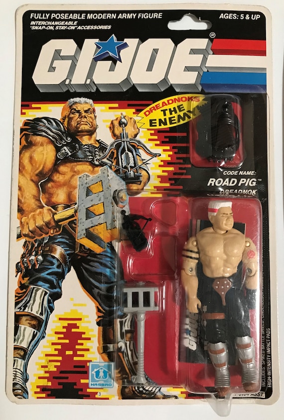 GI Joe ARAH Dreadnok Road Pig Basher Brother Set of 2ea | Hasbro
