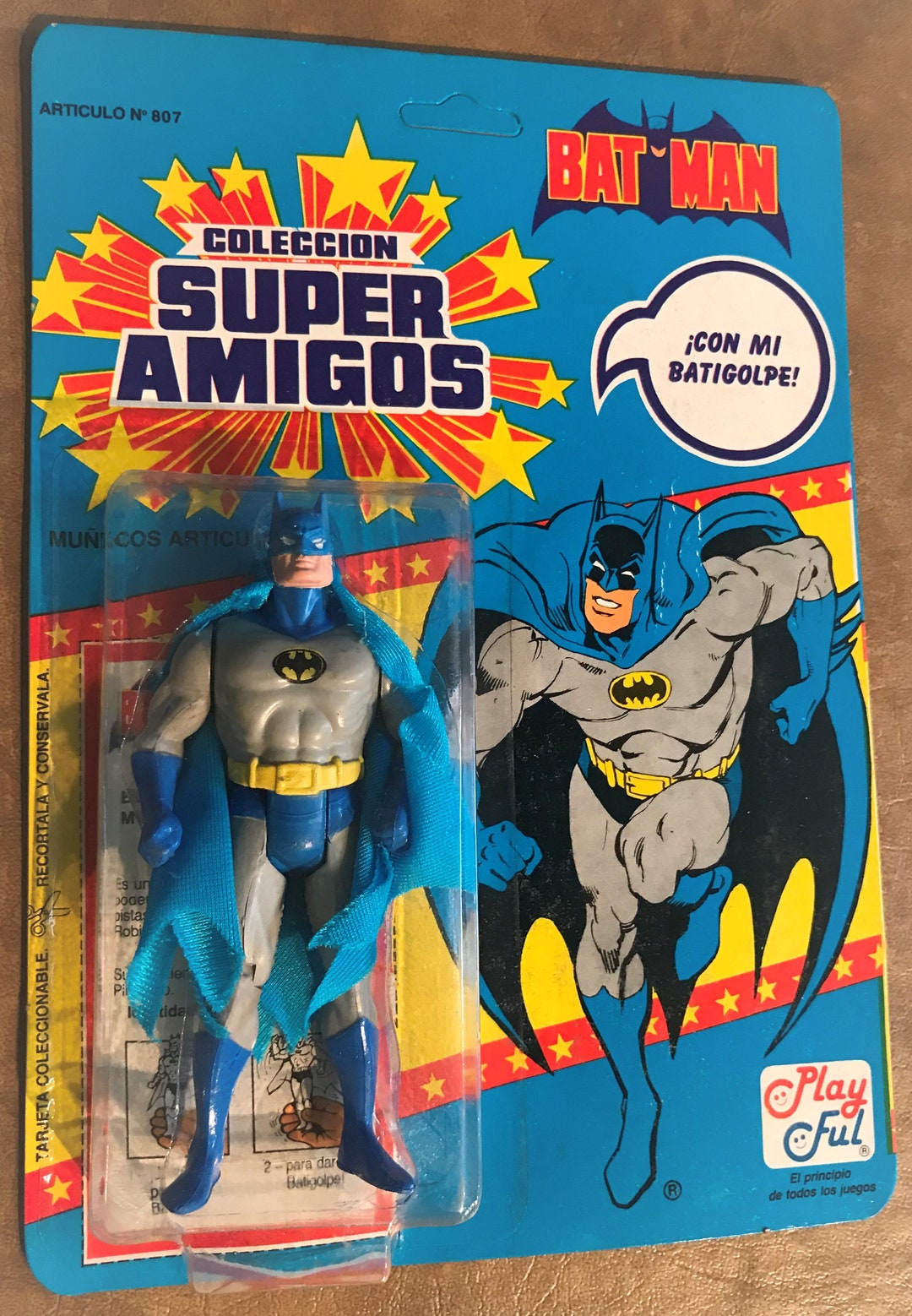Super Powers Batman Foreign Variant Argentina Rare Playful - Etsy