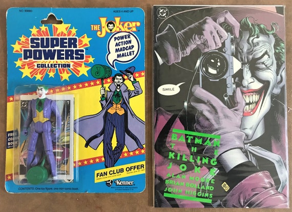 Kenner Super Powers Joker 12-back Vintage Original Toy From 1984