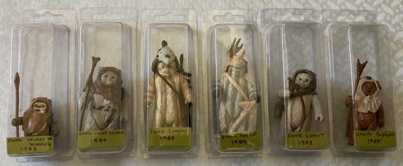 Vintage Star Wars EWOK Toys | 100% Complete With Original
