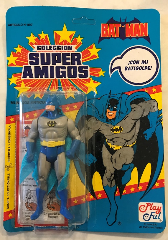 Super Powers Batman Foreign Variant Argentina Rare Playful - Etsy Sweden