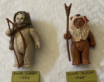 AFA80 オールドケナー TOP TOYS OSITO EWOK MOC Vintage Star Wars EWOK Toys | 100% Complete With Original