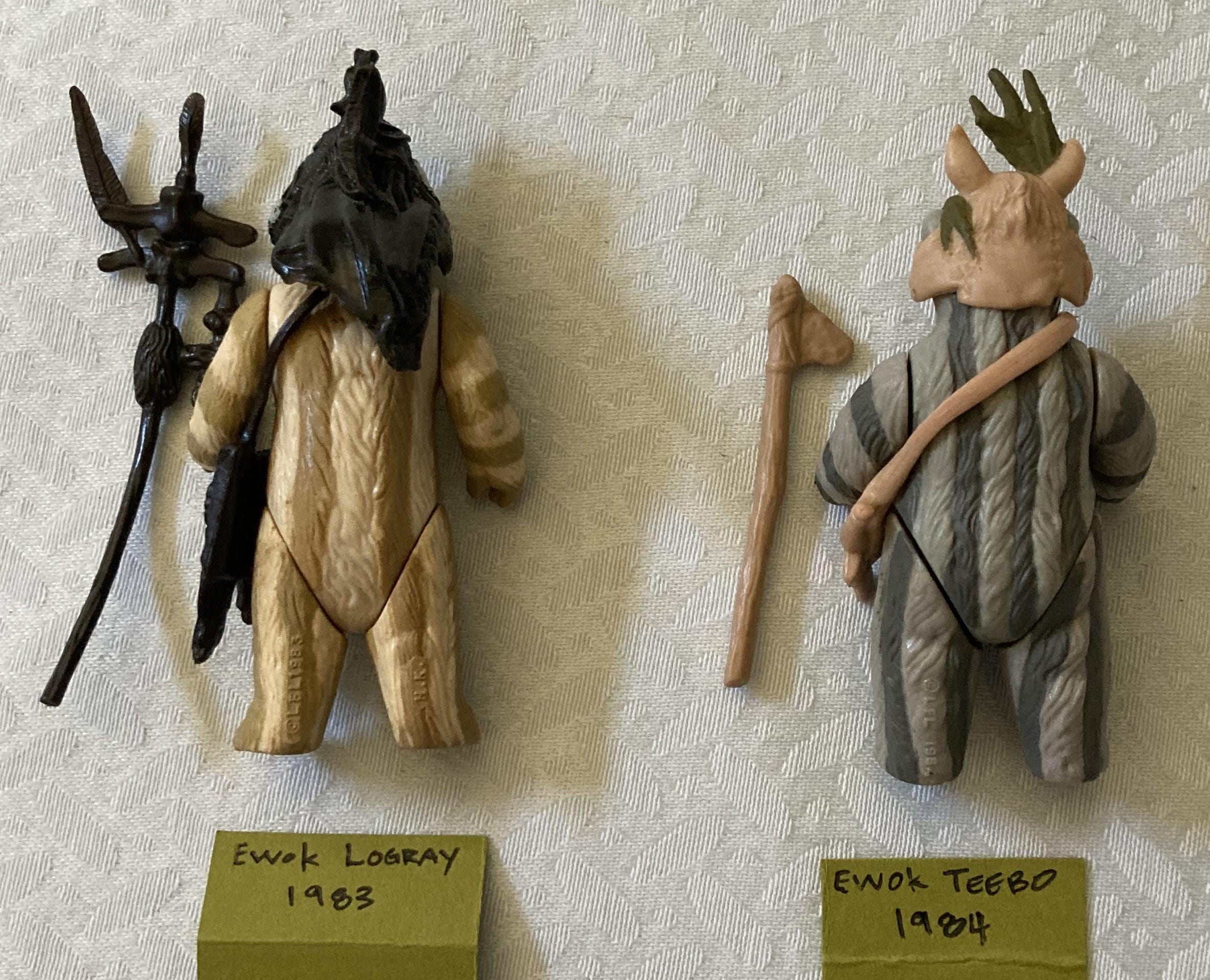 AFA80 オールドケナー TOP TOYS OSITO EWOK MOC Vintage Star Wars EWOK Toys | 100% Complete With Original