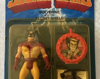 Figurine Vintage Secret Wars Wolverine – 1984 – Édition Française – Mattel – NEUF