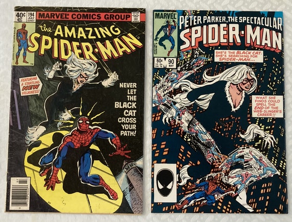 1st Appearance Key Comic Set | Black Cat (felicia Hardy) - Etsy