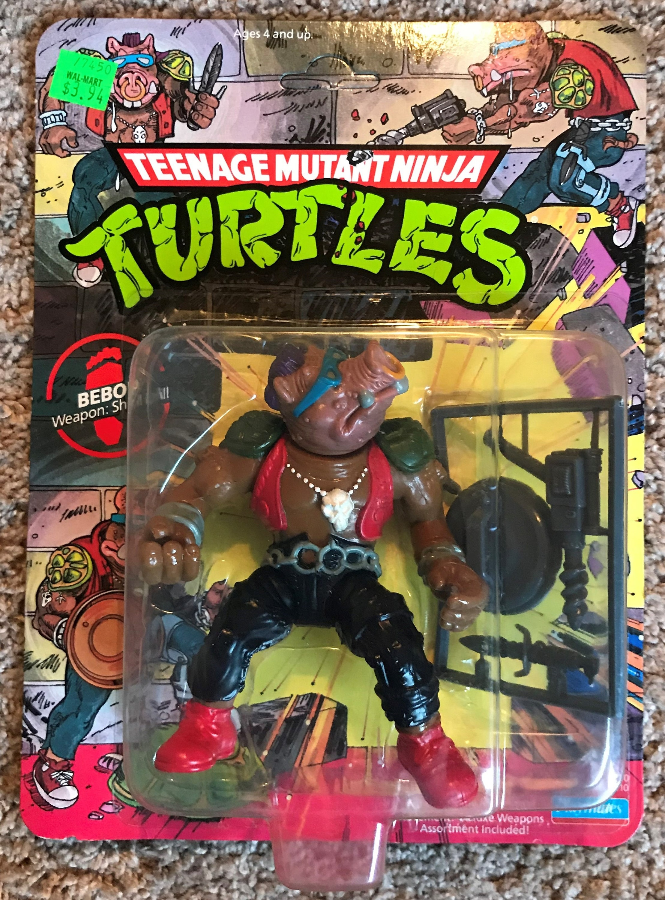Teenage Mutant Ninja Turtles Vintage Original TMNT 1980's Set of