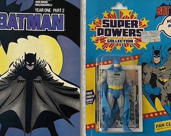 Kenner Super Powers 12-Back Fan Club Offer Superman Toy from 1984 