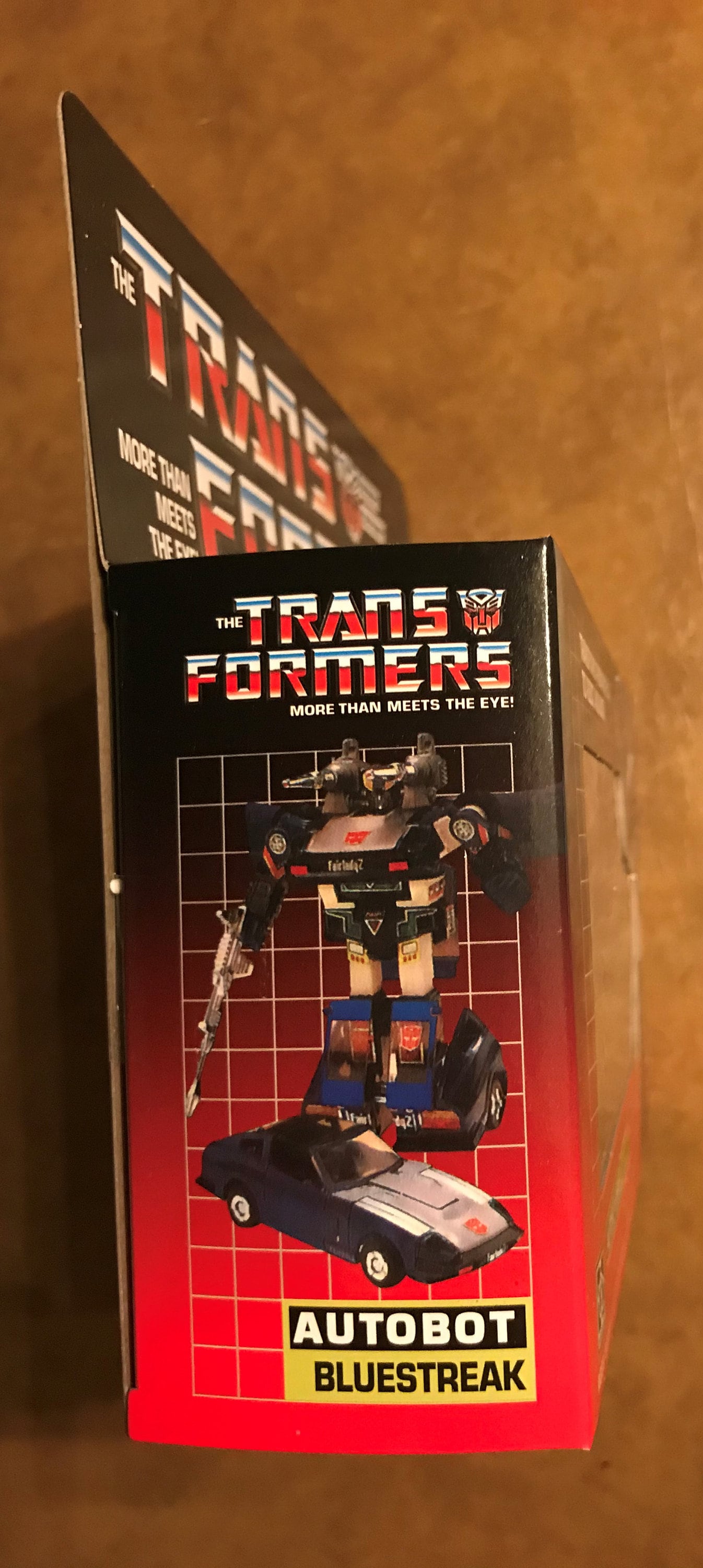 Transformers G1 Reissue Autobot Bluestreak Never Opened, 100 Factory