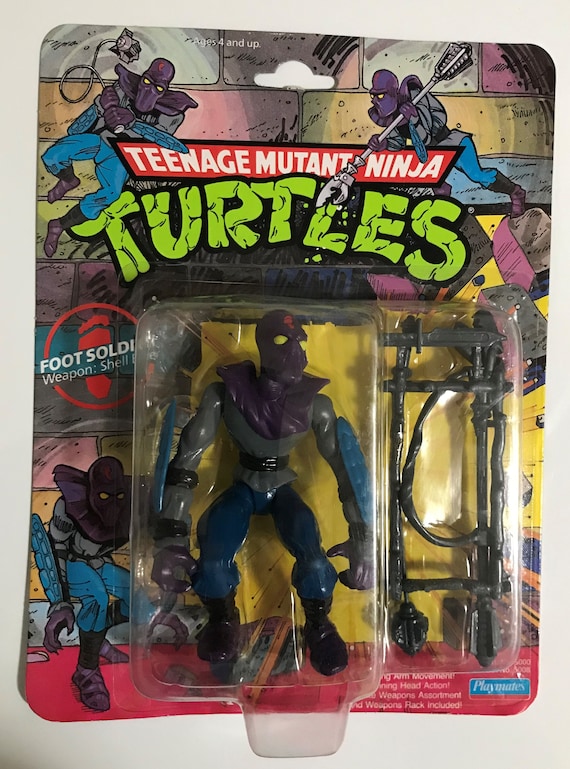 Teenage Mutant Ninja Turtles Vintage Original TMNT 1980 s Set of