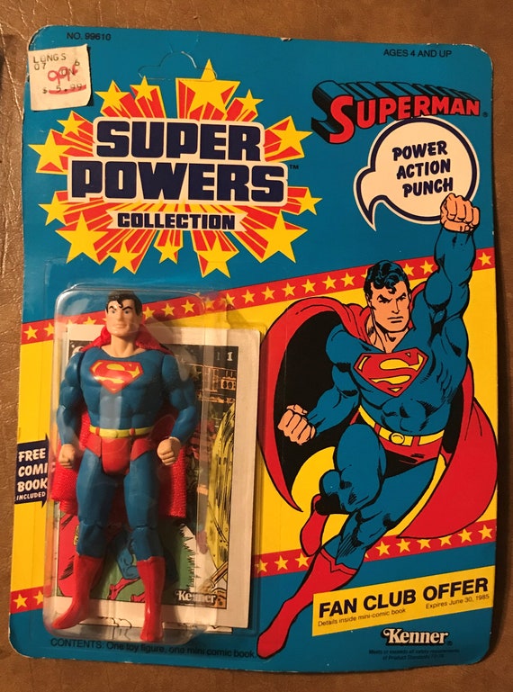 画像の物がすべてになりますkenner スーパーパワーズ　superman フィギュア