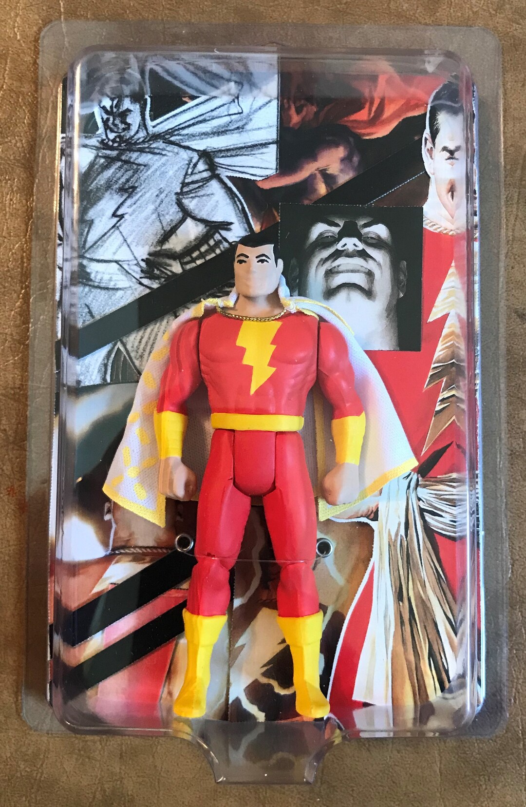Super Powers Custom Shazam & Black Adam Toys + Protective Cases +