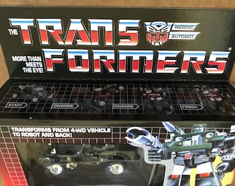 Transformers G1 Reissue Autobot Hound Jamais ouvert, 100 scellé en  usine et jouet original vintage des années 1980 pour chien en vrac