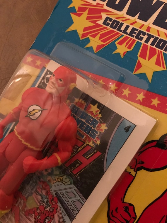 Kenner Super Powers 12-back Flash + Custom Captain Cold, Inspired