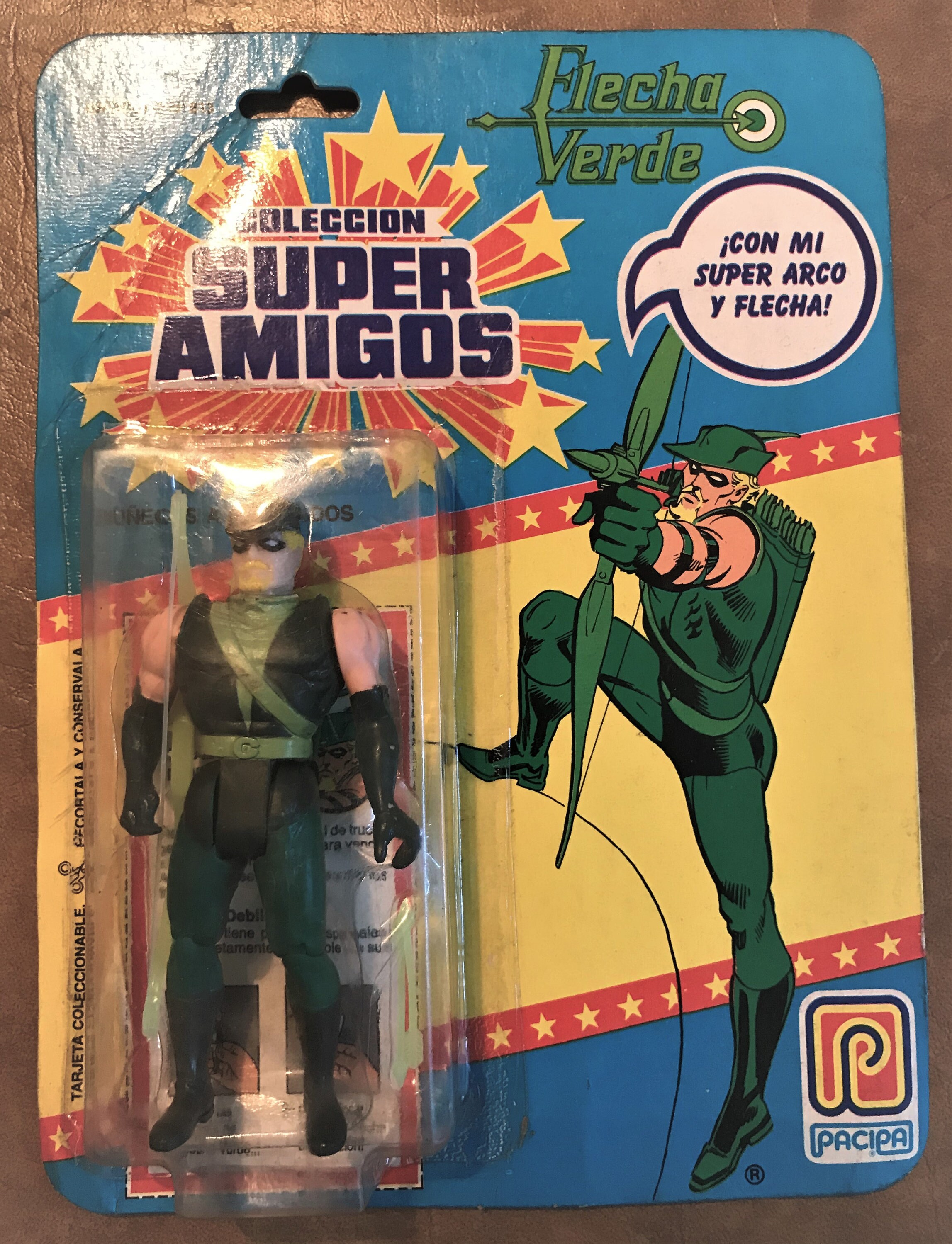 Custom Kenner Super Powers - SUPER AMIGOS RIDDLER - Mint-on-Card!