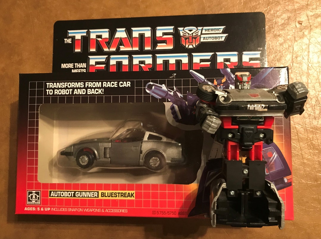 Transformers G1 Reissue Autobot Bluestreak Never Opened, 100 Factory