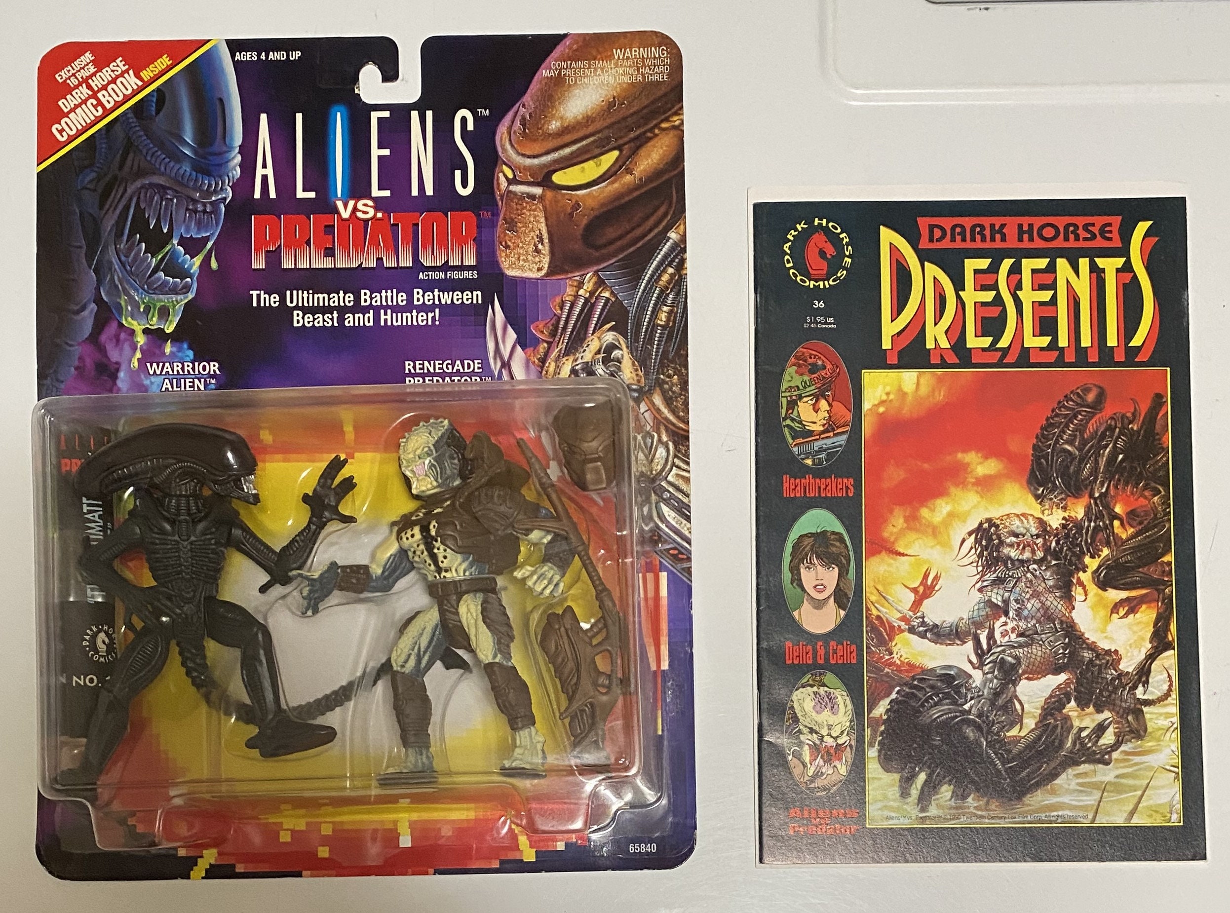 エイリアン vs. プレデター セット | 初登場、第 1 刷、(3) ダーク