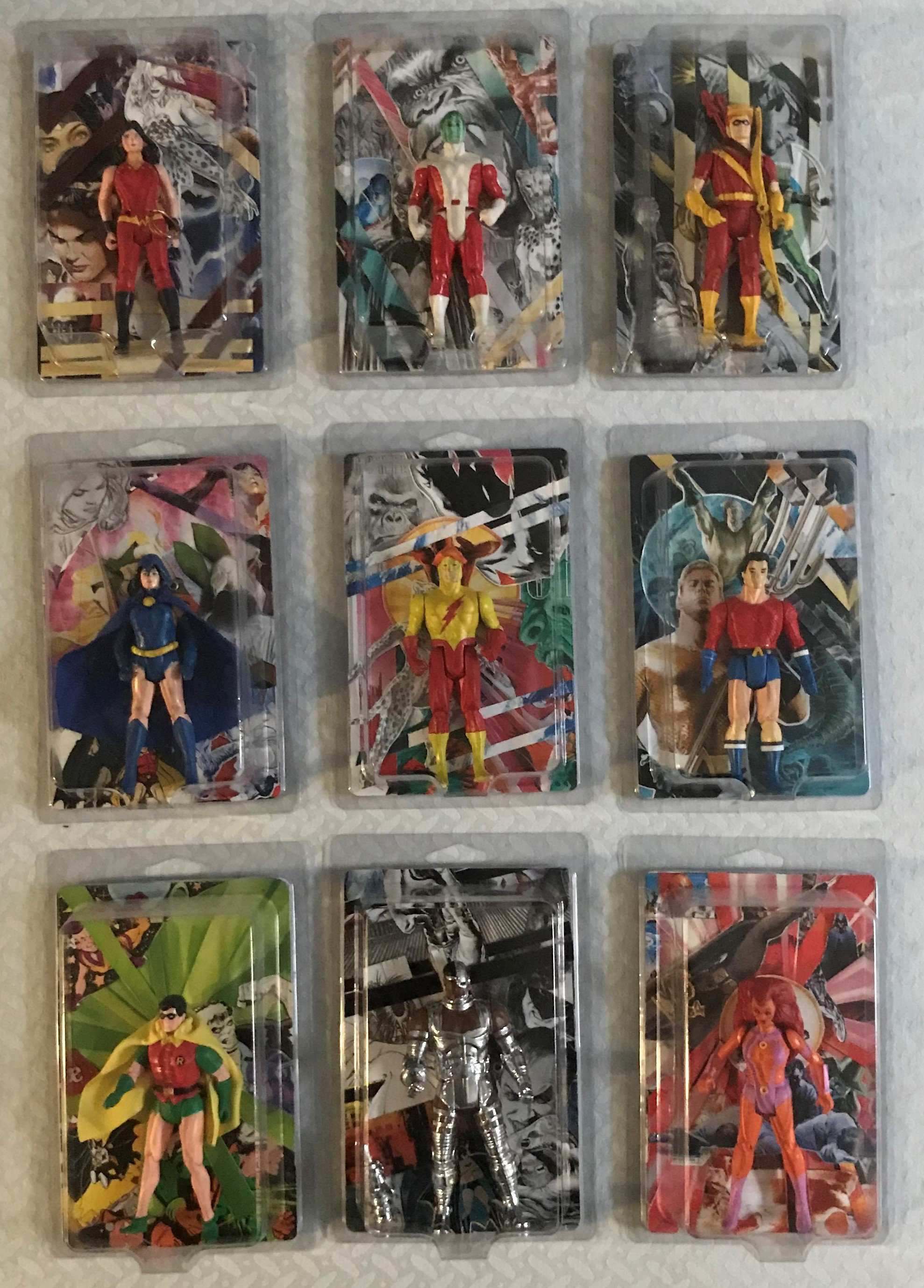 Custom Super Powers Teen Titans Set of 10ea Items Beast