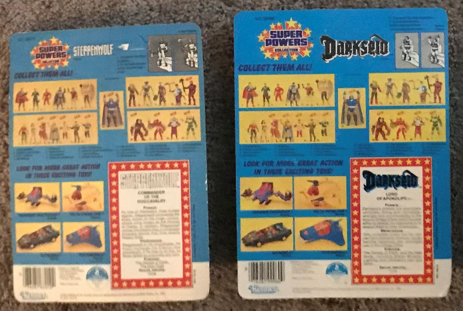 Kenner Super Powers Fan Club Offer Series 2 Complete Set