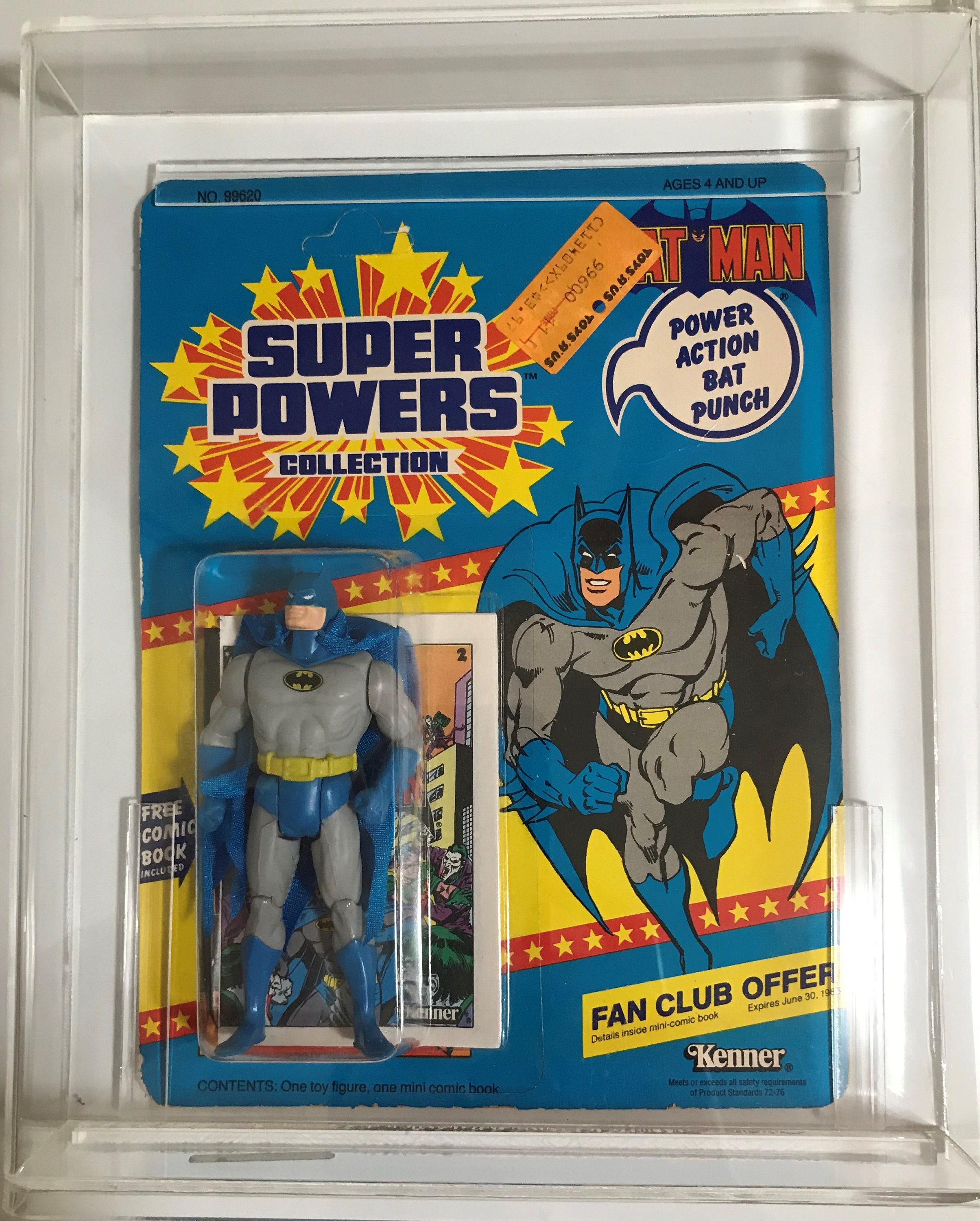 Kenner Super Powers Batman 12-back 1984 New in Box. Never - Etsy