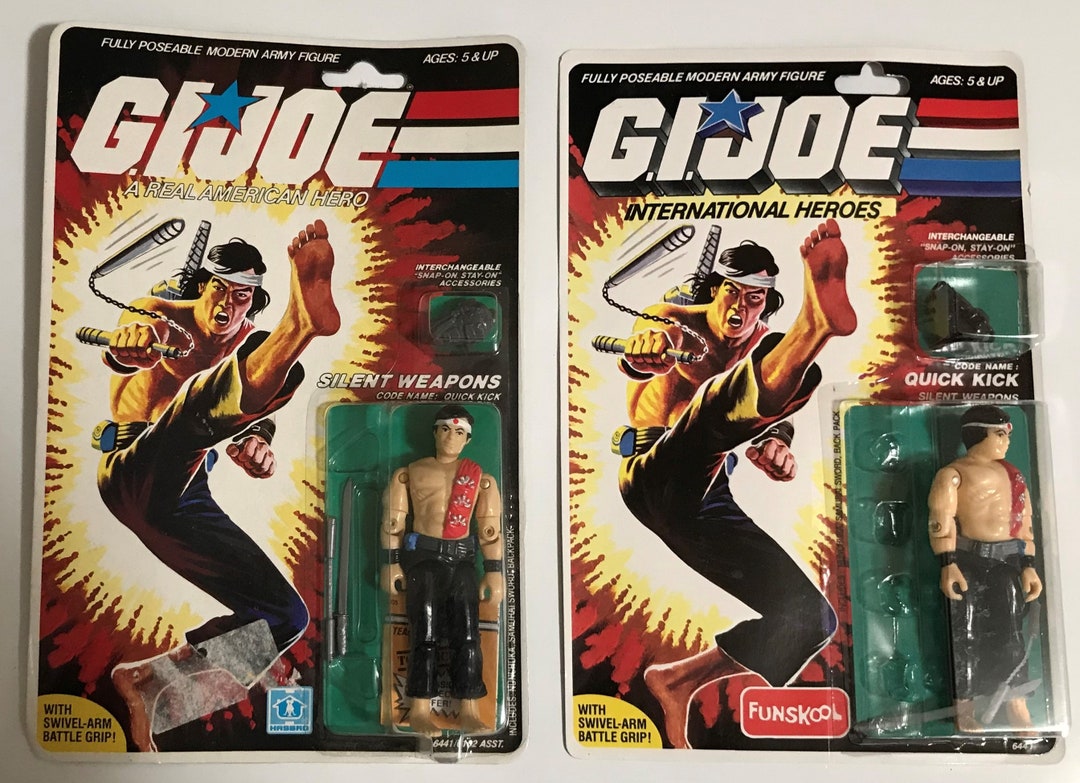 GI Joe Quick Kick Variants | Set of 2ea - Etsy