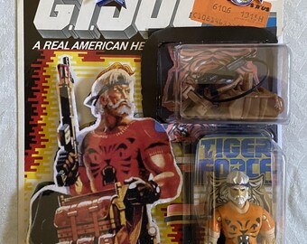 GI Joe ARAH CUSTOM Tiger Force Outback Toy With Collage Art Case