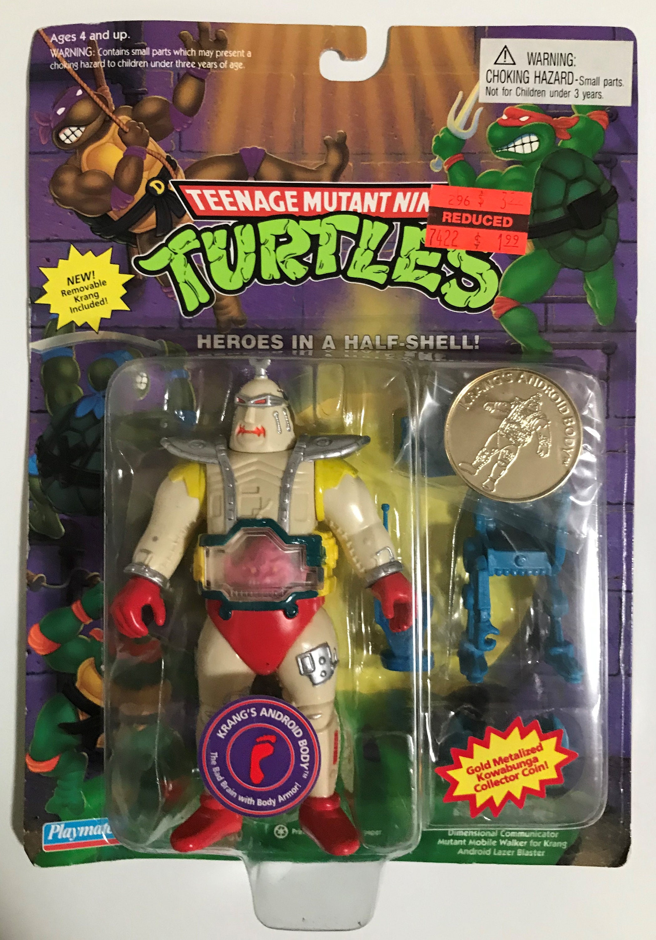 Teenage Mutant Ninja Turtles Vintage Original Tmnt Set Of Etsy