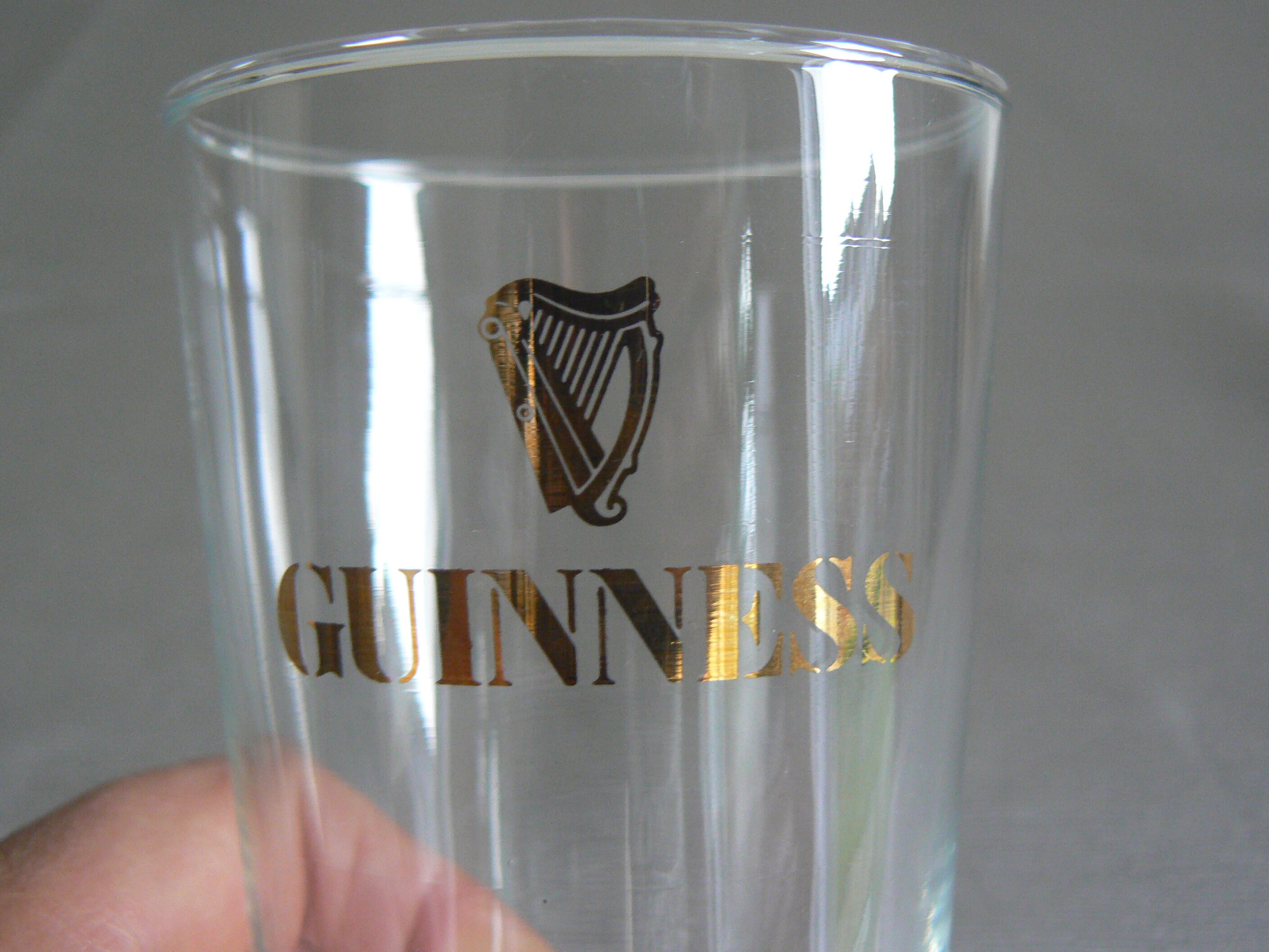Vintage Half Pint Guinness Glass by Ravenscroft Great Home Etsy
