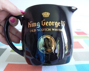 King George IV Old Scotch Whisky Jug - Wade Regicor 1968 - 1970.