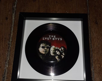 The lost Boys framed vinyl record