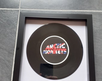 Arctic monkeys framed vinyl record