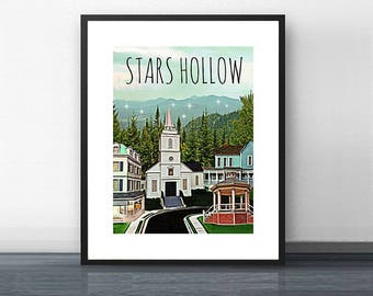 Digital Download - STARS HOLLOW - Inspired by Gilmore Girls