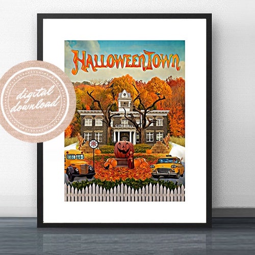 HALLOWEENTOWN Inspired by the Disney Channel Original Movie Etsy