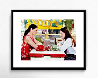 Digital Download - BREAKFAST AT LUKE'S - Inspired by Gilmore Girls