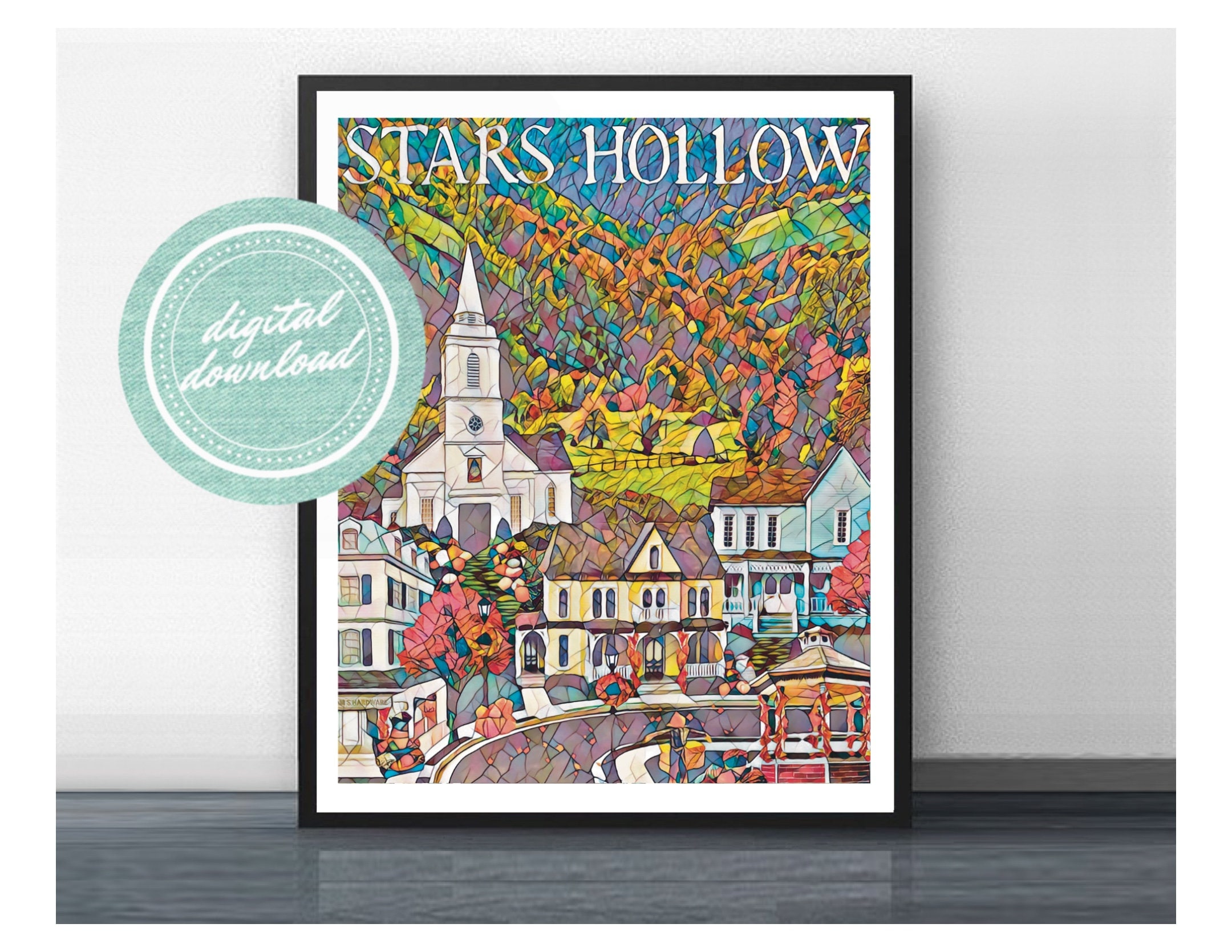 STARS HOLLOW FALL by Gilmore Girls Digital -