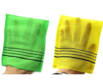 Exfoliating Bath Washcloth Korean Traditional Dead skin towel BUY 3 GET 1 FREE Exfoliating Bath Washcloth Korean Traditional Dead skin towel BUY 3 GET 1 FREE