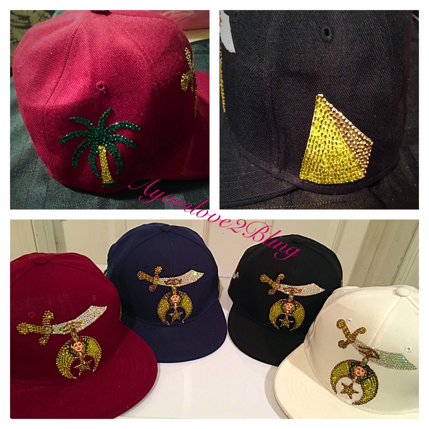 Shriner Hat Bling Etsy