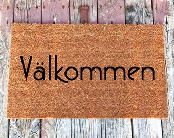 Bienvenidos A Nuestra Casa Spanish Door Mat Welcome To Our Etsy