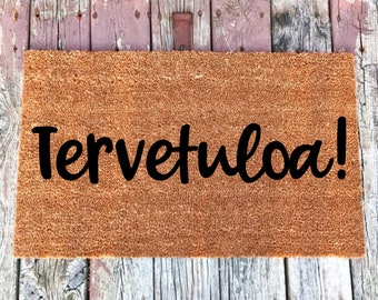 Bienvenidos A Nuestra Casa Spanish Door Mat Welcome To Our Etsy