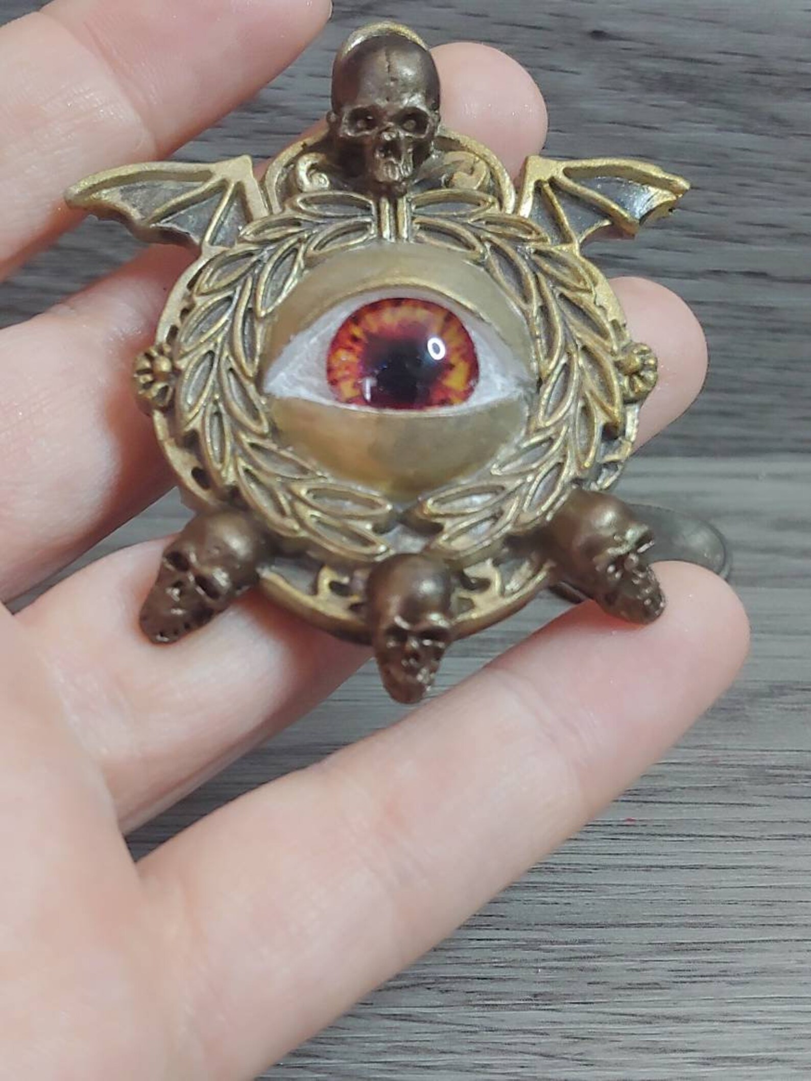 Skull Eye of Providence Etsy