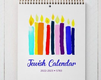 2023 Jewish Calendar - Etsy
