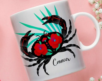 Cancer Horoscope Zodiac Mug