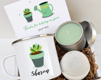 Thanks for Helping Us Grow, Corporate Gifts, Coworker Gift,  Thank You Gift, SPA Gift Box, Employee Gift, Coworkers Appreciating Gift