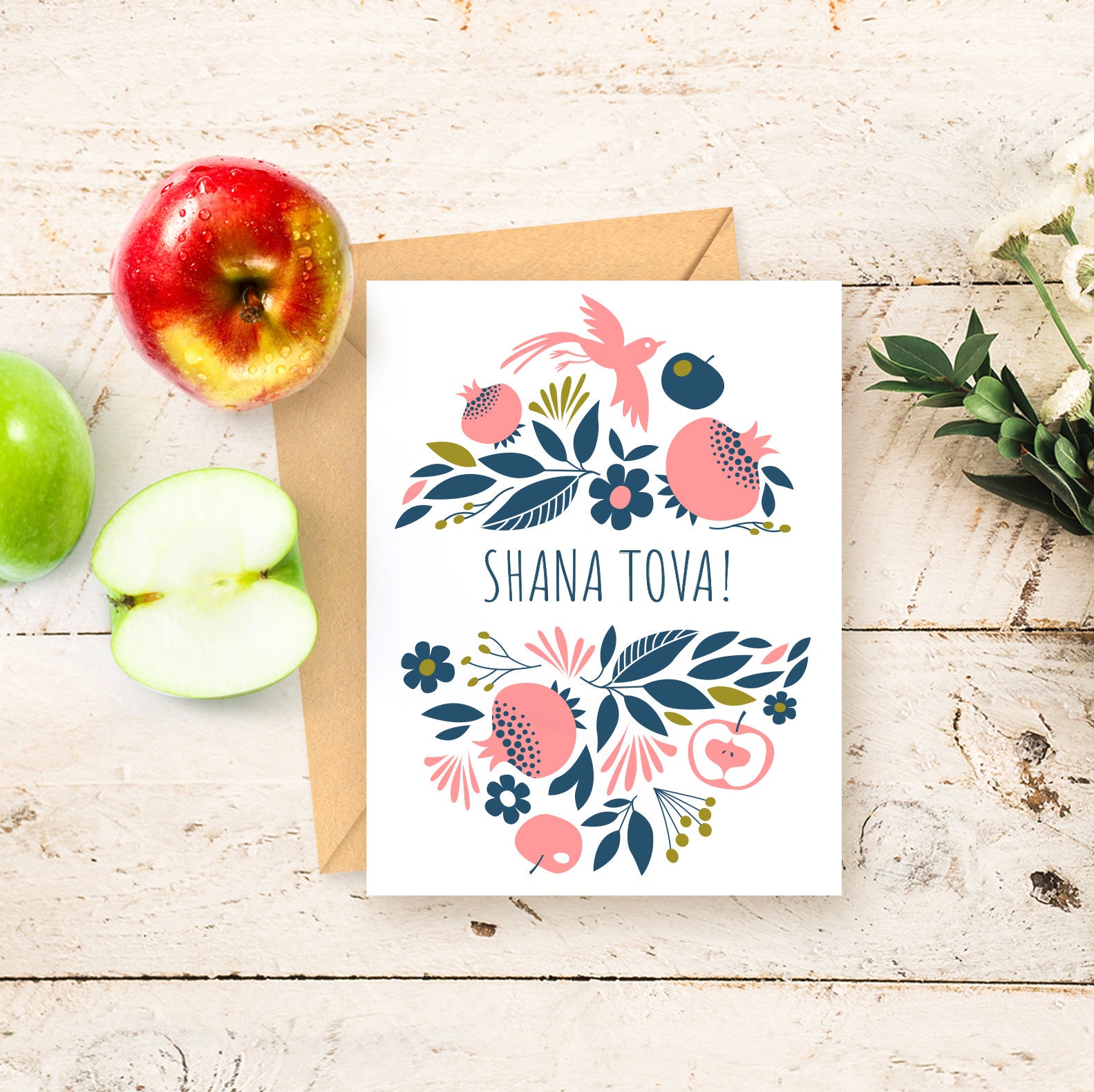 Rosh Hashanah Card Rosh Hashanah Jewish New Year Cards Etsy Canada
