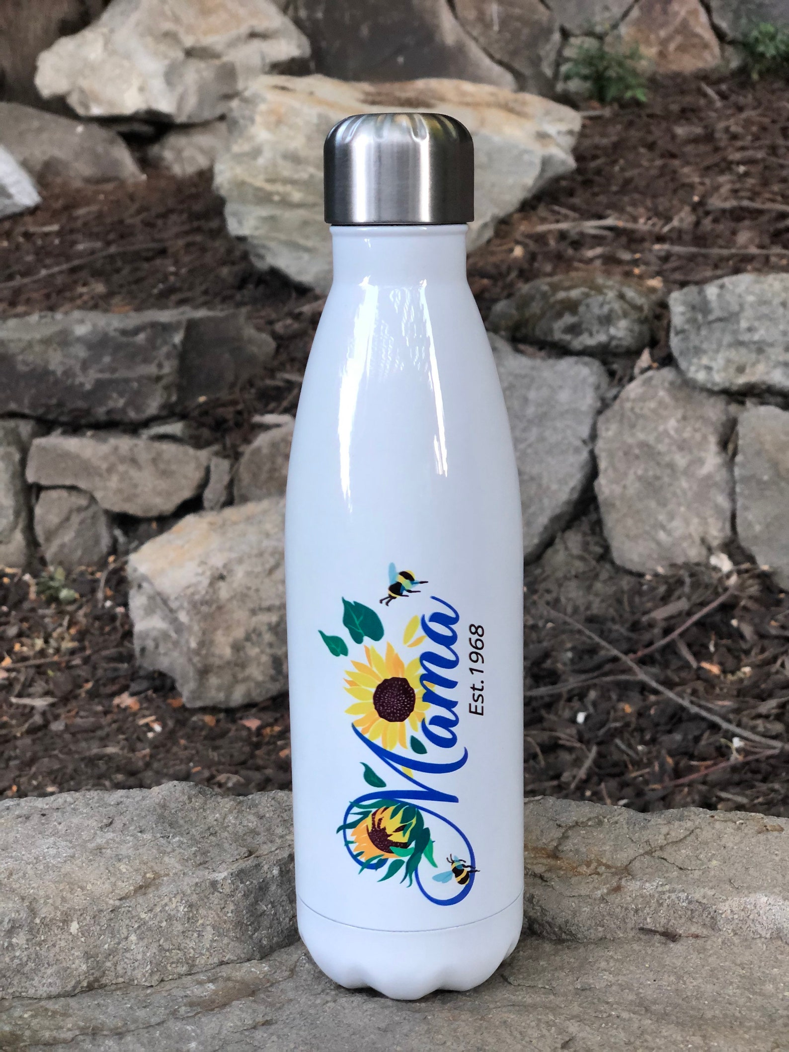 Mom Personalized Water Bottle Mothers Day Gift Idea Mom EST Etsy