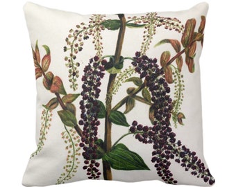 OUTDOOR Botanical Vines Dekokissenbezug, Vintage Nature Print
