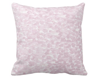 Mauve Watercolor Throw Pillow Cover, Modern Abstract Print