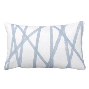 Teal Blue ModernMarbledAbstract Pattern LagoonWhite 14 x 20 Lumbar PillowsCovers OUTDOOR Marble Print Throw Pillow or Cover