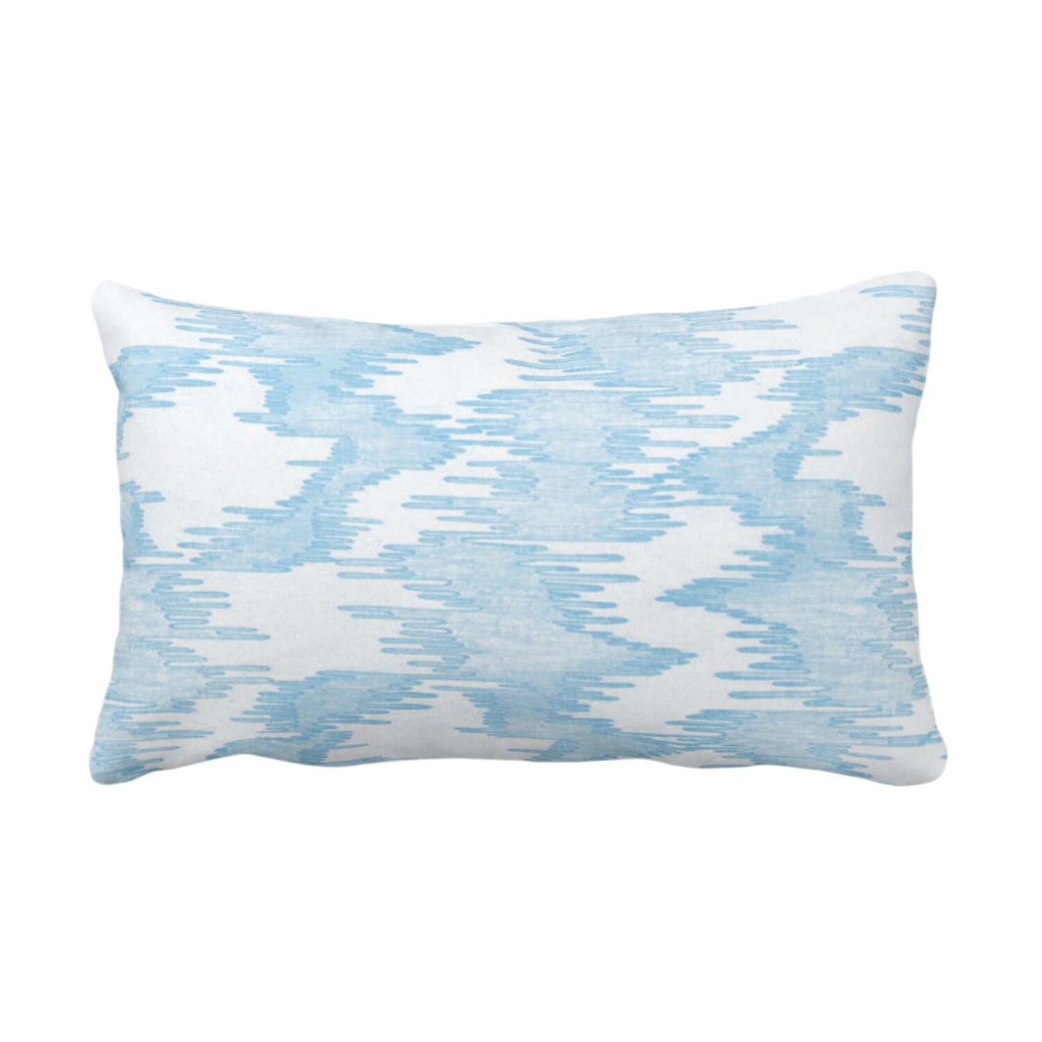 ikat print pillows