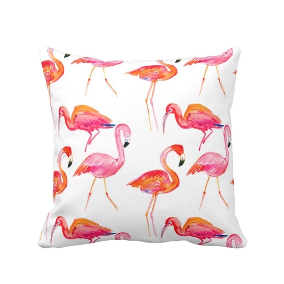 Pink flamingo pillows sale