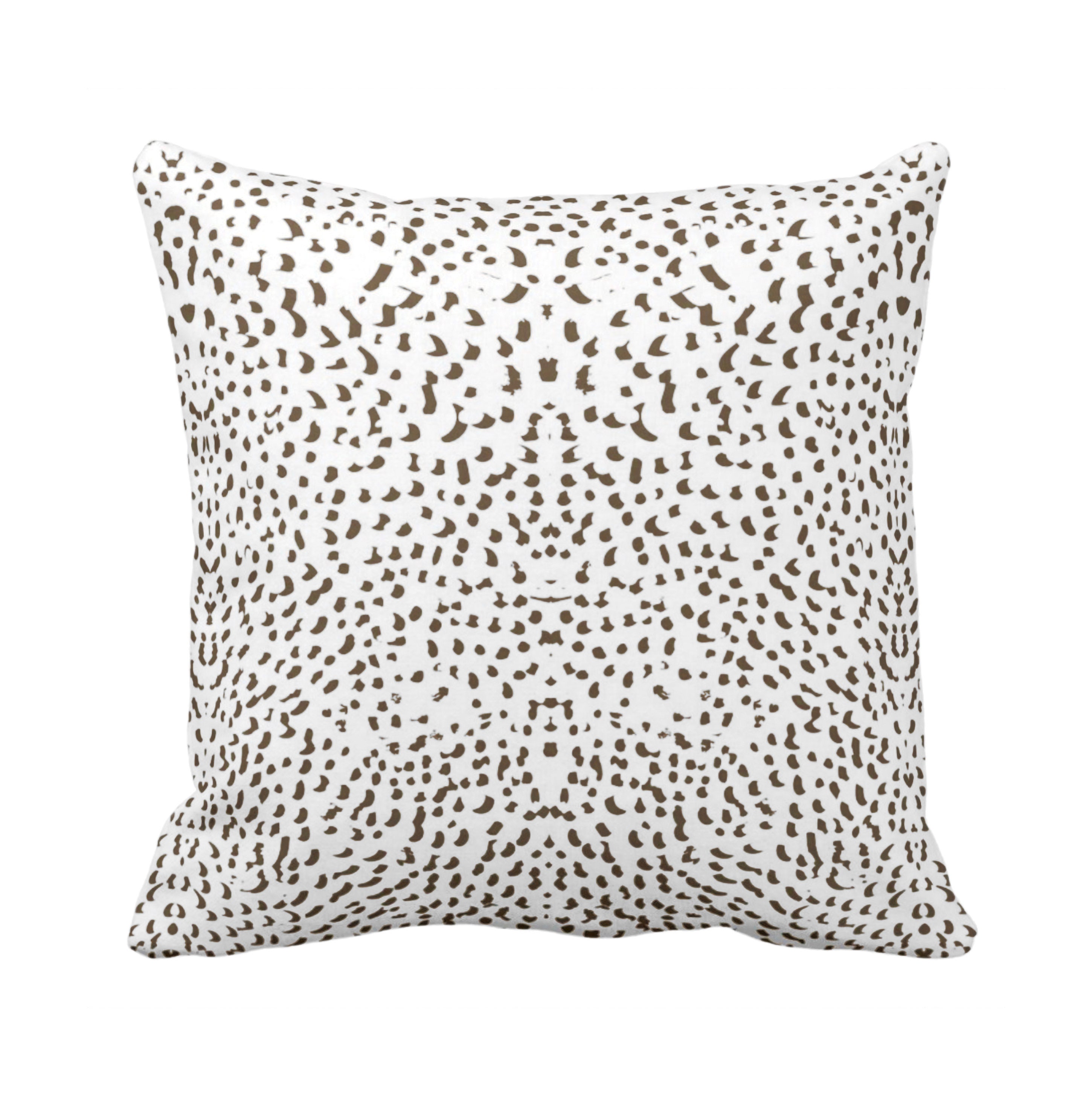 White leopard print pillow new arrivals